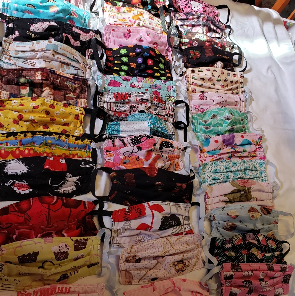 Adult & child face masks